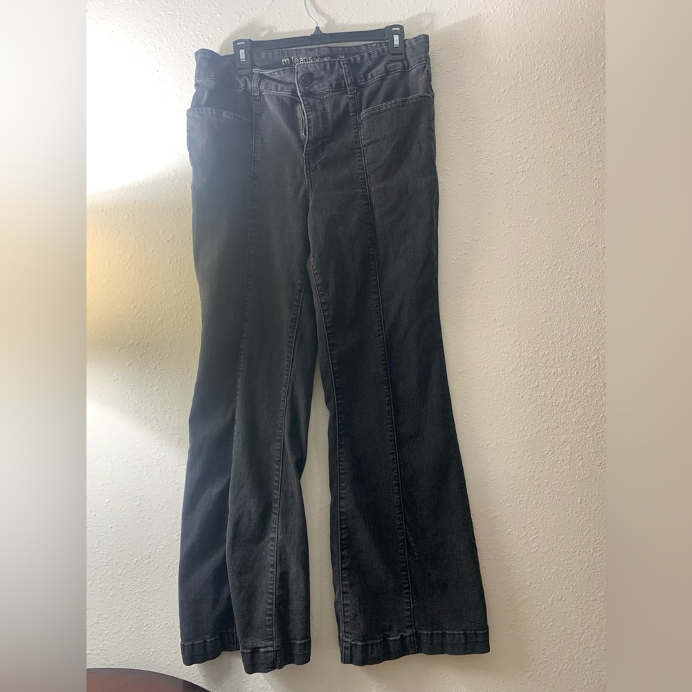 M Jeans by Maurices Black High-Rise Flare Jeans